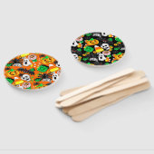 Halloween Spooky Candies Party Handwaaier (Niet-gemonteerd)