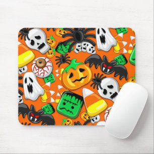 Halloween Spooky Candies Party Muismat
