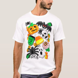 Halloween Spooky Candies Party T-shirt