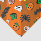 Halloween Spooky Candies Party Tissuepapier (Detail)