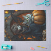 Halloween Spooky Cat en Fairy Fantasy Tissue Pap Tissuepapier (Craft)