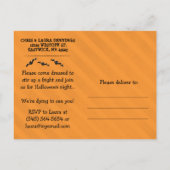 Halloween Spooky Cocktails Briefkaart (Achterkant)