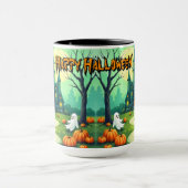 Halloween Spooky Cute Modern Collection Mok (Midden)