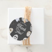 Halloween Spooky Dank je grijze geesten Bedankjes Labels (In situ)