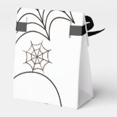 Halloween Spooky Een Eerste Verjaardagsfeest Bedankdoosjes (Achterkant)