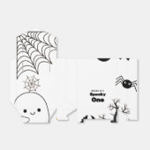 Halloween Spooky Een Eerste Verjaardagsfeest Bedankdoosjes (Uitgevouwen)