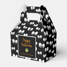 Halloween spooky eye green koekje geen trucjes