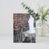 HALLOWEEN SPOOKY GEEST VAN GREYSTONE MANSION BRIEFKAART (Staand voorkant)