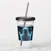 Halloween Spooky Ghost Festival Acryl Drinkbeker (Achterkant)