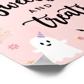 Halloween Spooky Ghost Spooky Sweets & Treats Teke Poster (Hoek)