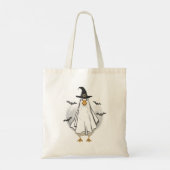 Halloween Spooky Goose Tote Bag (Dos)