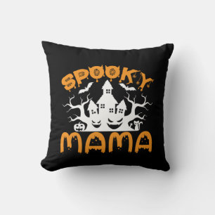 Halloween Spooky Mama Birthday Kussen