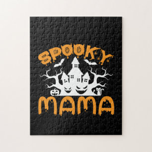 Halloween Spooky Mama Birthday Legpuzzel