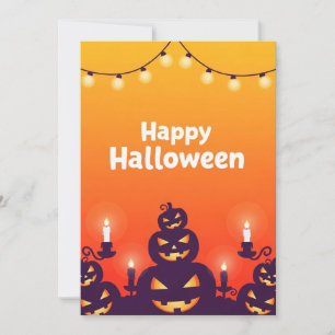 Halloween Spooky Night Uitnodiging