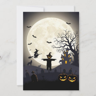 Halloween Spooky Night Uitnodiging