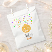 Halloween Spooky Pumpkin | Confetti Sprinkles Bedankzakje (Geknipt)