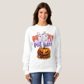 Halloween Spooky Pumpkin Trui (Voorkant volledig)