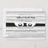 Halloween Spooky Scary Haunted Mummy Ghost Eyes Kaart (Voorkant)