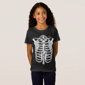 Halloween Spooky Scary Skeleton Costume T-shirt (Voorkant volledig)