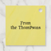 Halloween Spooky Scary Skeleton Party Favor Bedankjes Labels (Achterkant)