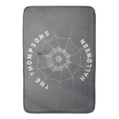 Halloween Spooky Scary Spider Web Custom Badmat (Voorkant Verticaal)