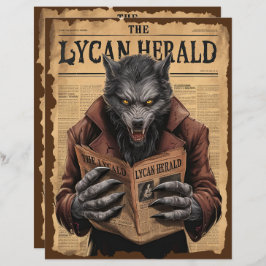 Halloween Spooky Scrapbook Papier