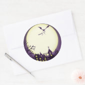 Halloween Spooky Silhouettes Sticker (Envelop)