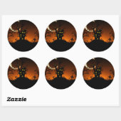 Halloween Spooky Silhouettes Sticker (Vel)