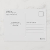 Halloween Spooky Skeleton Scary Typografie Briefkaart (Achterkant)
