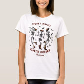 Halloween Spooky Suffle Haunted Hoedown T-Shirt (Voorkant)