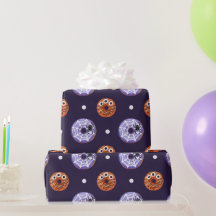Halloween Spooky Sweet Spider & Monster Donut
