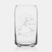 Halloween Spooky Time Blikvorm Glas (Achterkant)