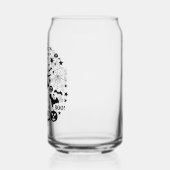 Halloween Spooky Time Blikvorm Glas (Links)