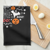 Halloween Spooky Time Theedoek (Quarter Fold)