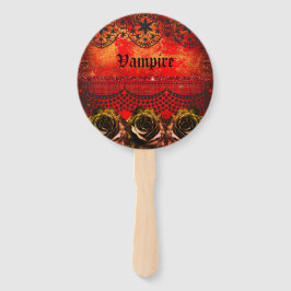 Halloween spooky vampierfeest handwaaier