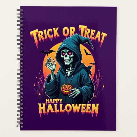 Halloween Spooky Vibes: Trick or Treat Skeleton (Devant)