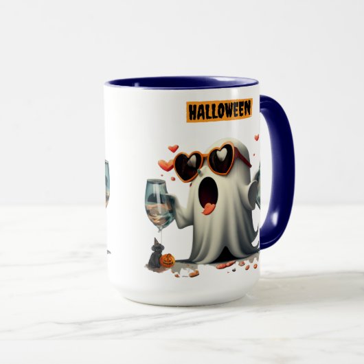 Halloween Spooky Viering Mok (Voorkant rechts)