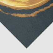 Halloween Spooky Witch a Full Moon Tissuepapier (Detail)