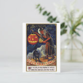 Halloween spreuk briefkaart (Staand voorkant)