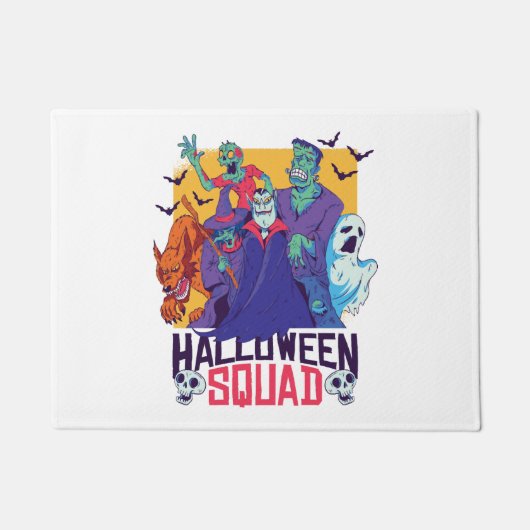 Halloween Squad Deurmat (Voorkant)