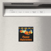  Halloween Square Magnet Magneet (Insitu (Vaatwasser))