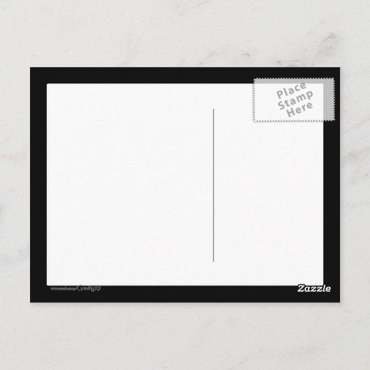 Halloween Squatchin' Briefkaart (Achterkant)