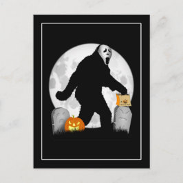Halloween Squatchin' Briefkaart
