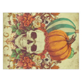 Halloween/squelette/citrouille/chute Nappe (Devant (Horizontal))