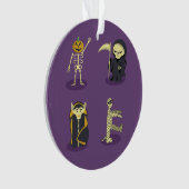 Halloween Squelette Dracula Mummy Griffe Reaper (devant)