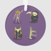 Halloween Squelette Dracula Mummy Griffe Reaper (dos)