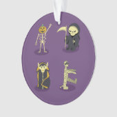 Halloween Squelette Dracula Mummy Griffe Reaper (devant)