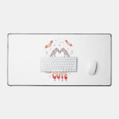 halloween Squelette Mains Coeur, chauves-souris et (Clavier et souris)