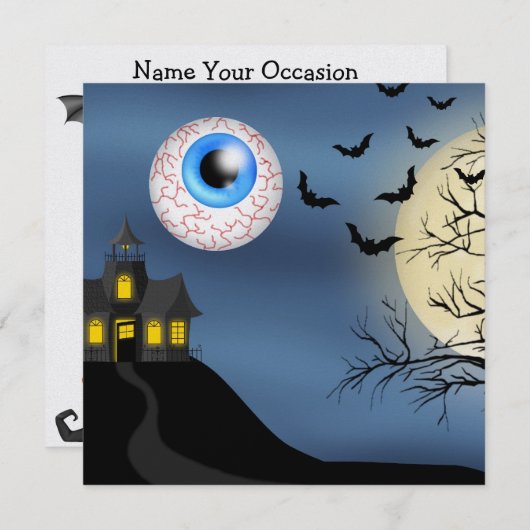 Halloween - SRF Kaart (Voorkant / Achterkant)