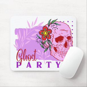 Halloween Stamp Collectie "Ghost party" op een Muismat
